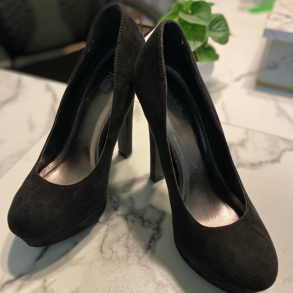 Charlotte Russe Suede Platform Heels